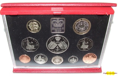 1997 Royal Mint Deluxe Proof Set